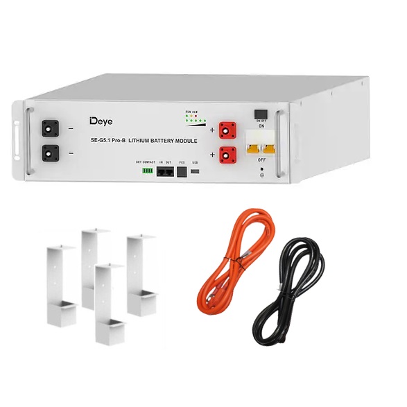 Solar Kit 48v 5000w DEYE Inverter Lithium Baterry SE-G5.1 Pro-B 10KWH - Image 2
